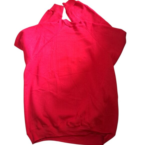 VTG R D Foster Tultex Teddy Bear Sweater sweatshirt 3D Nose & Eyes Holiday XL - Picture 2 of 7